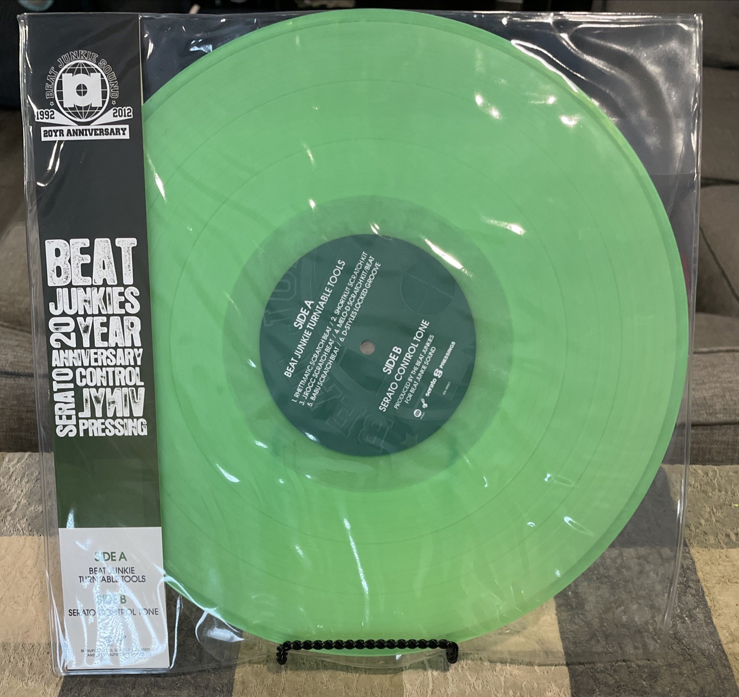 Beat Junkie 20 yr Anniversary Serato Turntable Tool Control Vinyl Record Stokyo