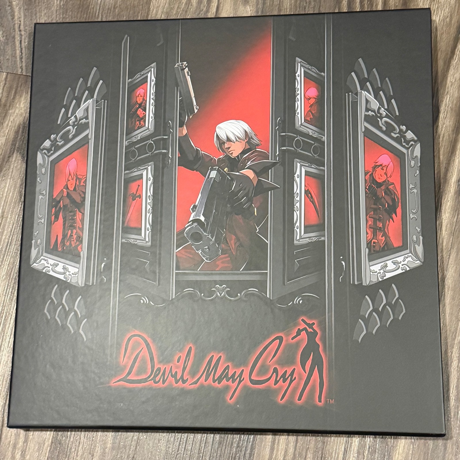 Devil May Cry Soundtrack Limited Edition Deluxe 4XLP Colored Vinyl Record Laced