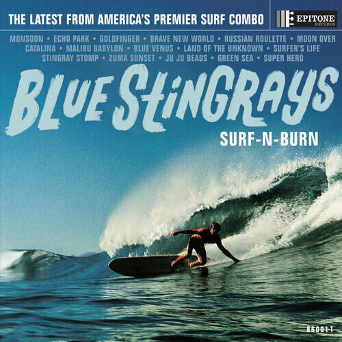 Blue Stingrays – Surf-N-Burn (Blue Vinyl) [New Vinyl LP] Blue, Colored Vinyl
