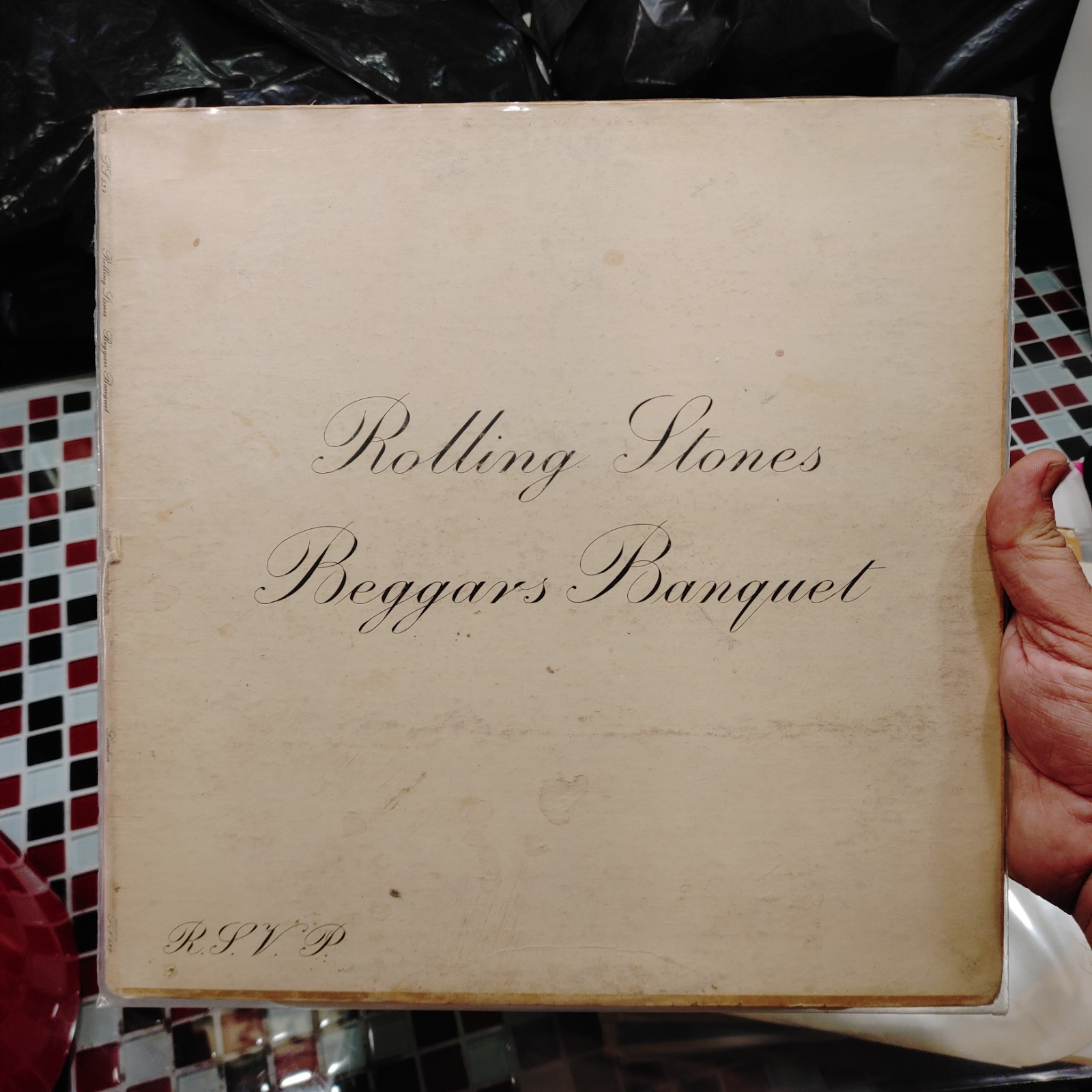 The Rolling Stones ~ Beggars Banquet ~ London PS 539 LP Stereo Vinyl Record