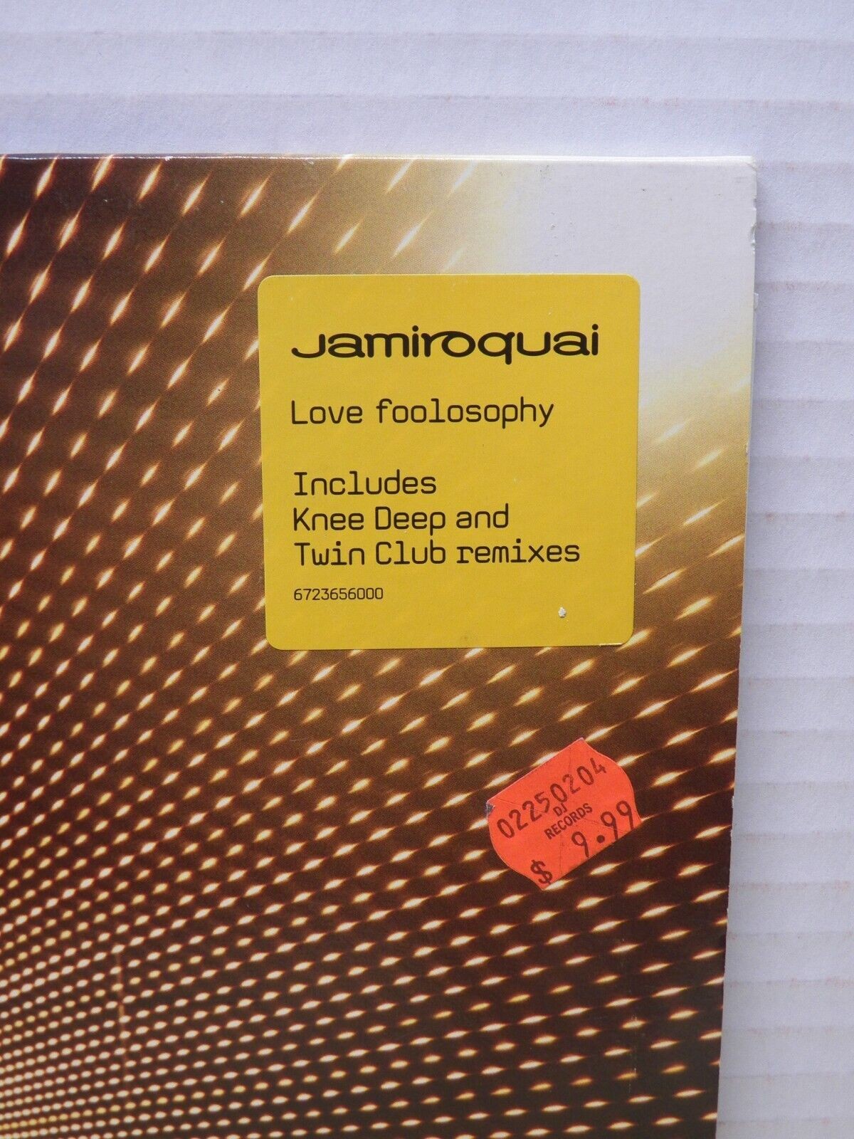 12″ Single NM- Jamiroquai Love Foolosophy 2002 Sony Soho Square UK Import