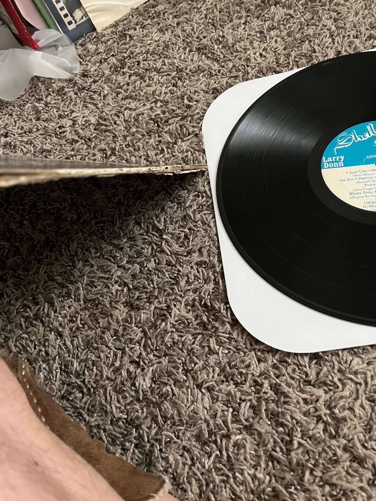 LARRY DONN GILLIHAN THANK YOU MUSIC LOVERS LP PRIVATE PRESS 76 ROCKABILLY LOUNGE