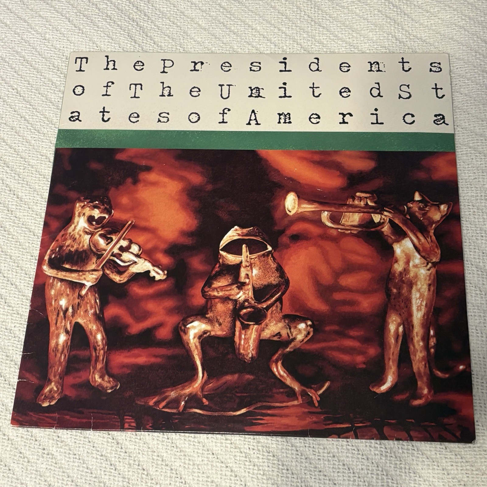 The Presidents Of The United States Of America Neon YELLOW vinyl LP Limited 90s