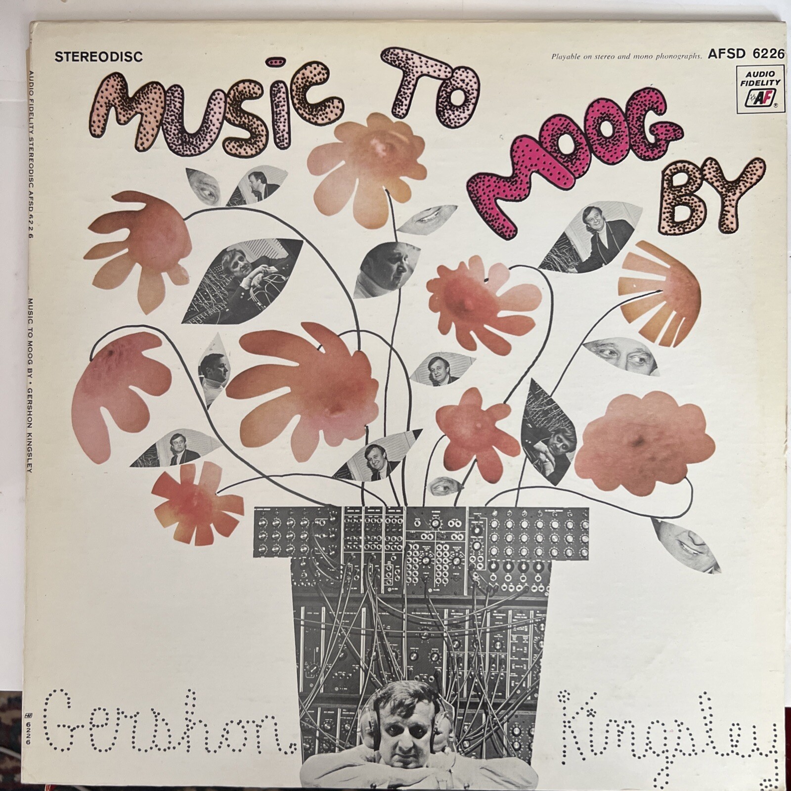 Gershon Kingsley Music To Moog By 1969 Audio Fidelity LP VG+/EX