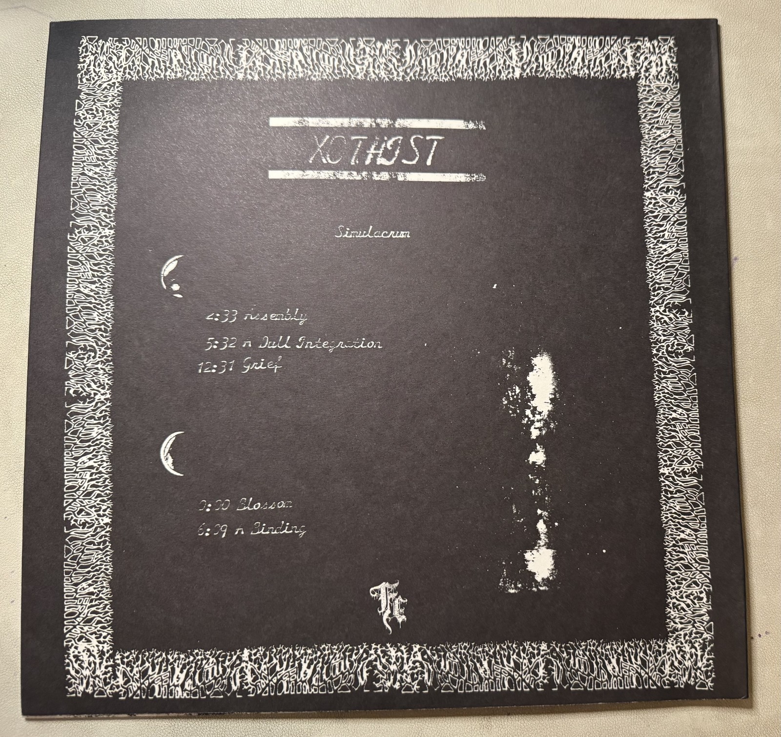 Xothist – Simulacrum (LP, Album) 2014 Fallen Empire FE-10