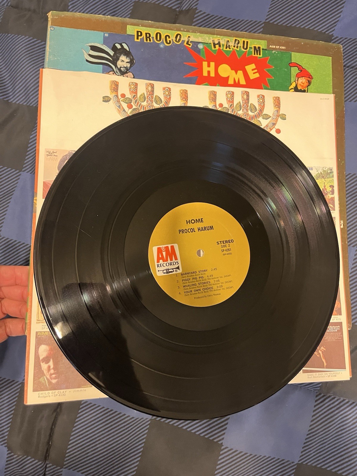 Procol Harum -Home – Vinyl Album LP -1970 A&M -VG+
