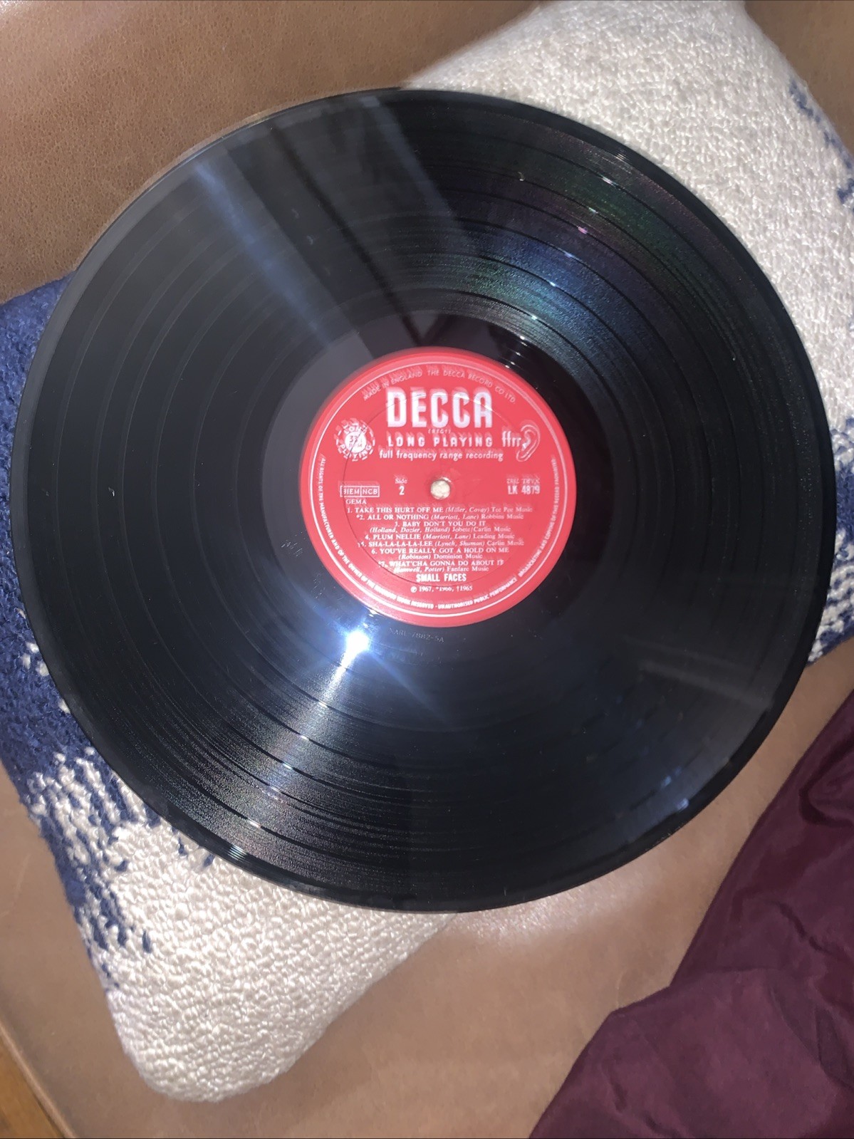 From the Beginning by The Small Faces (DECCA LK4879)EX FIRST PRESS
