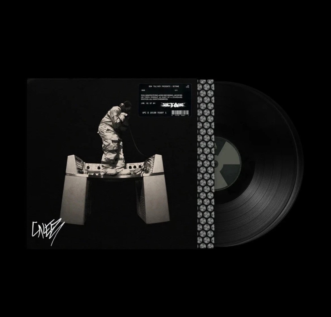 Don Toliver OCTANE SIGNED 2LP VINYL Cover