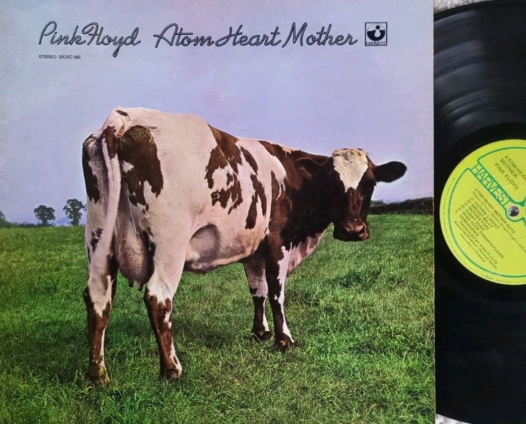 PINK FLOYD ATOM HEART MOTHER VINYL LP GATEFOLD ENGLAND HARVEST SKAO382