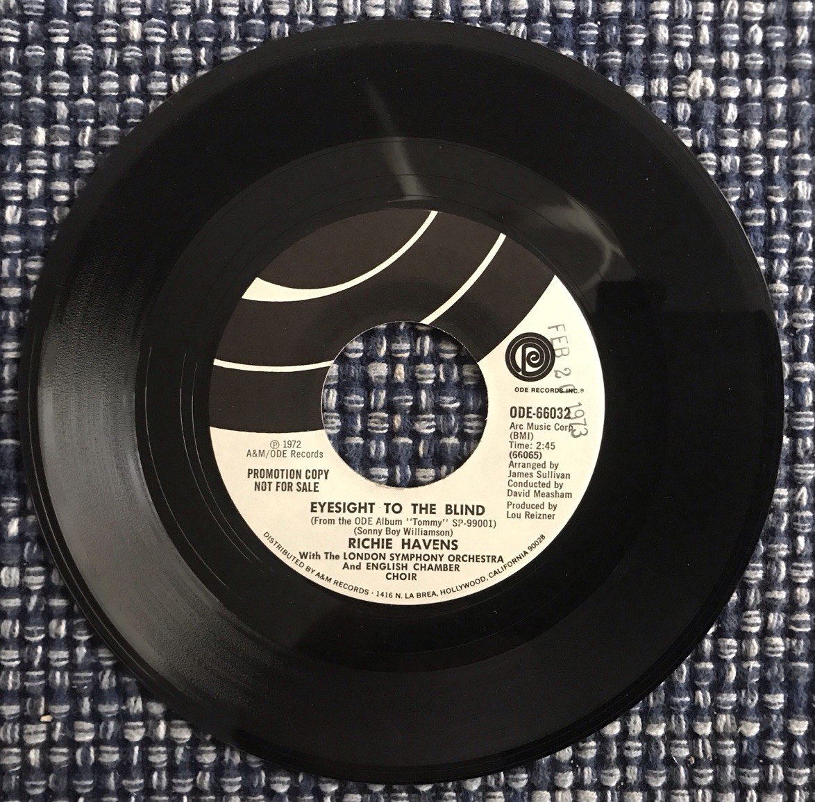 Lot of 45’s by The Who & Pete Townsend ~ 7 Picture Sleeves ~ 6 Vinyls