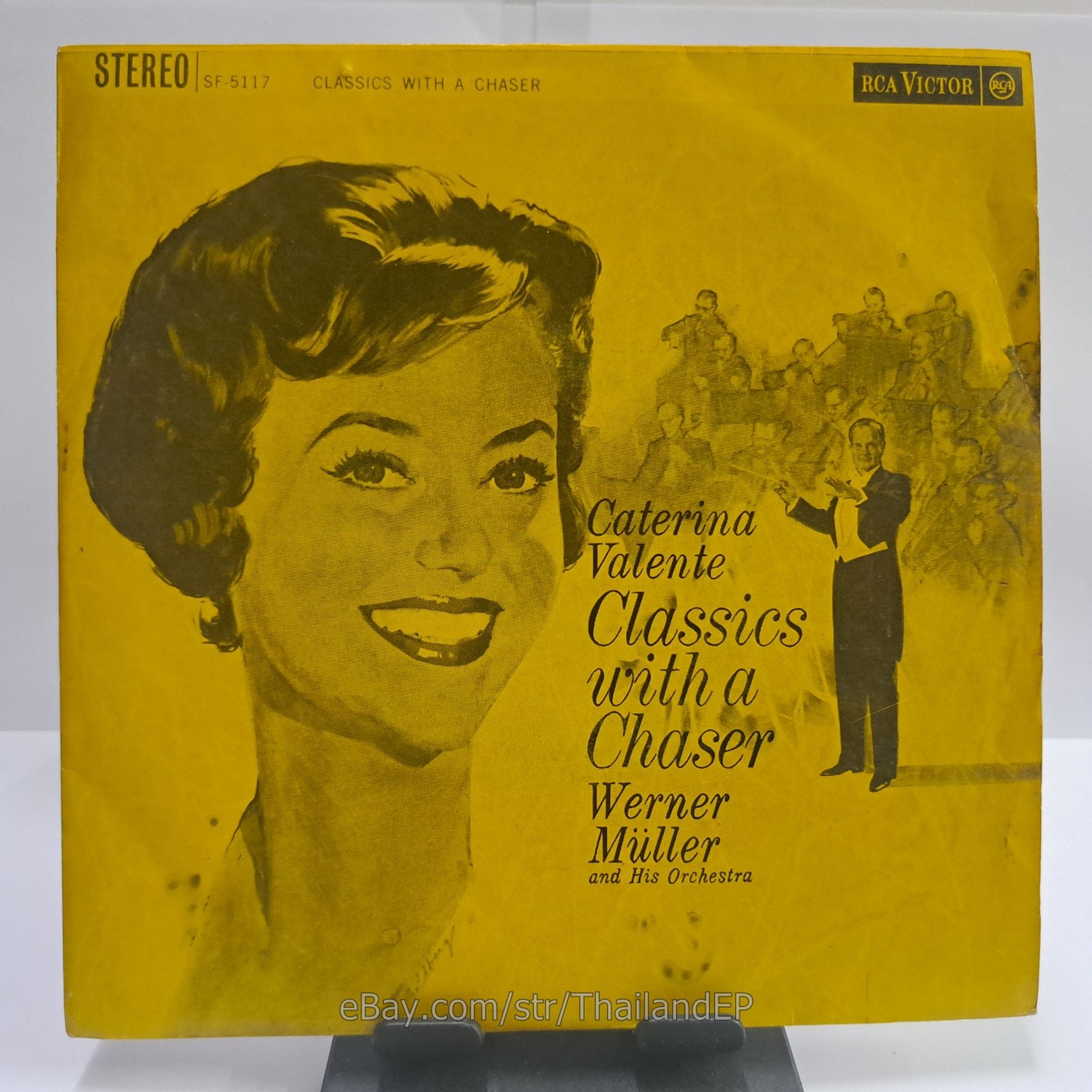 CATERINA VALENTE /TONIGHT WE LOVE /STANGER IN THE NIGHT / THAILAND EP 45 THAI