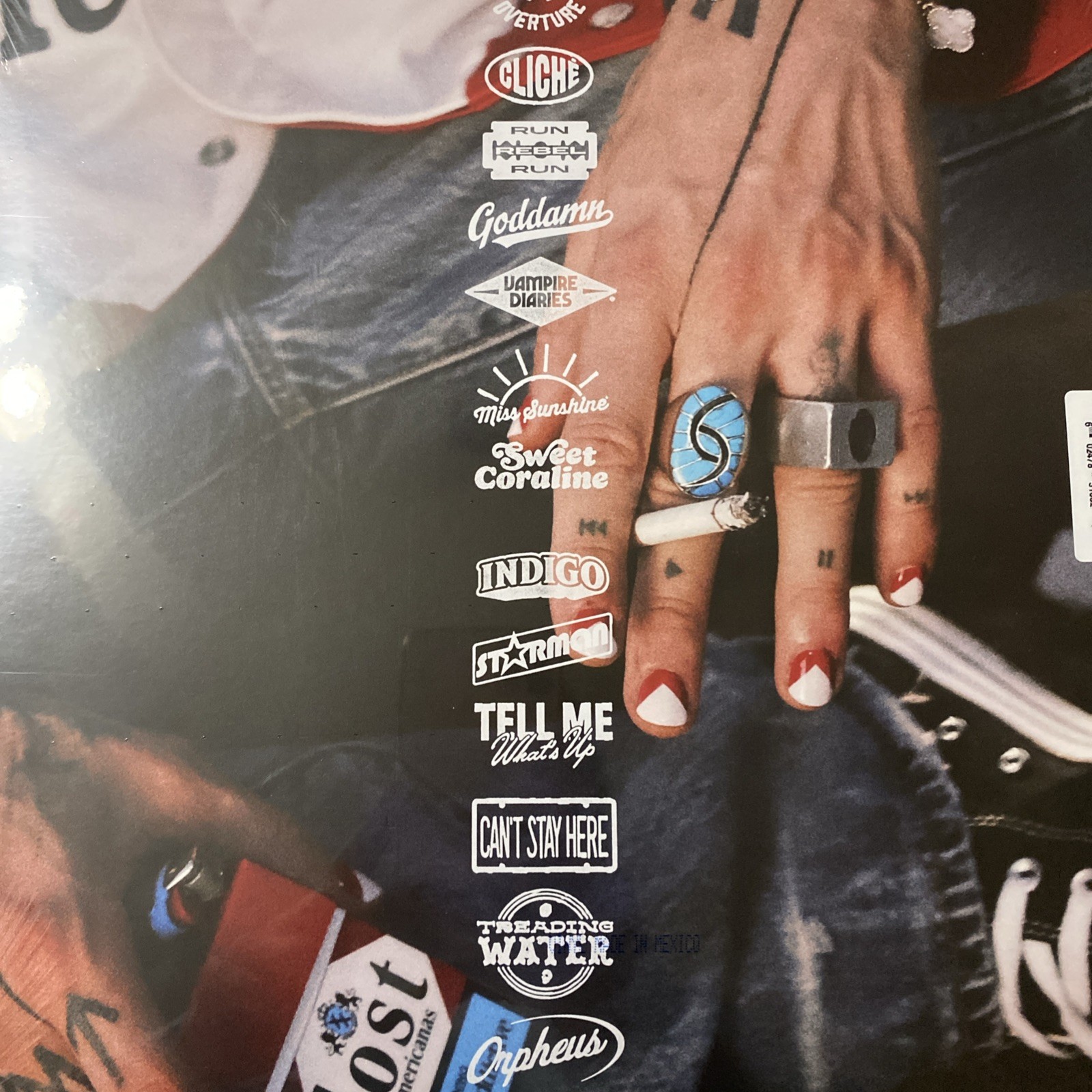 Machine Gun Kelly MGK – Lost Americana Red Vinyl SIGNED INSERT Autographed