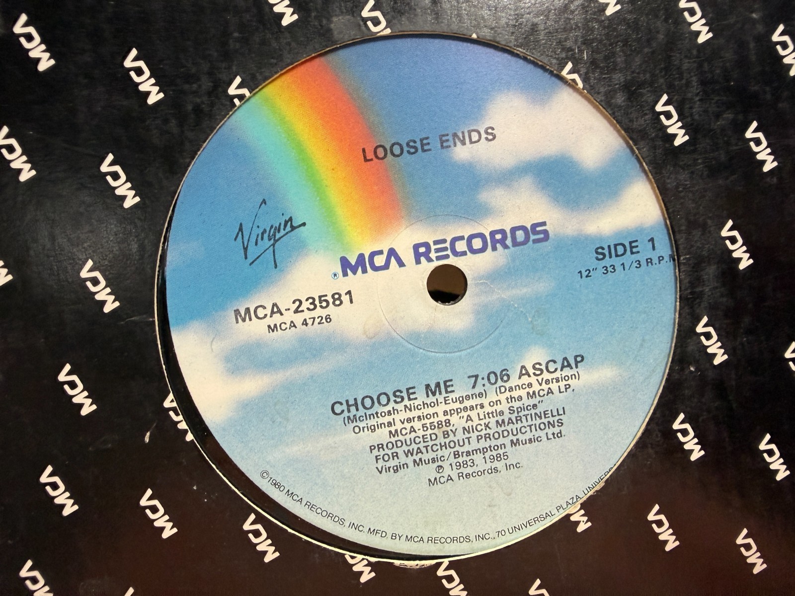Loose Ends Choose Me 12″ 1985 MCA-23581 R&B