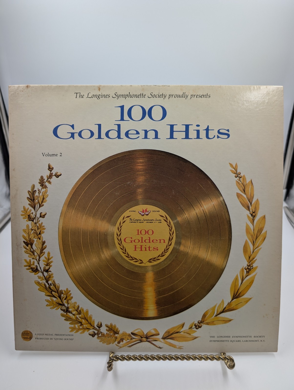 The Longines Symphonette Society 100 Golden Hits Volume 2 Vinyl LP Record
