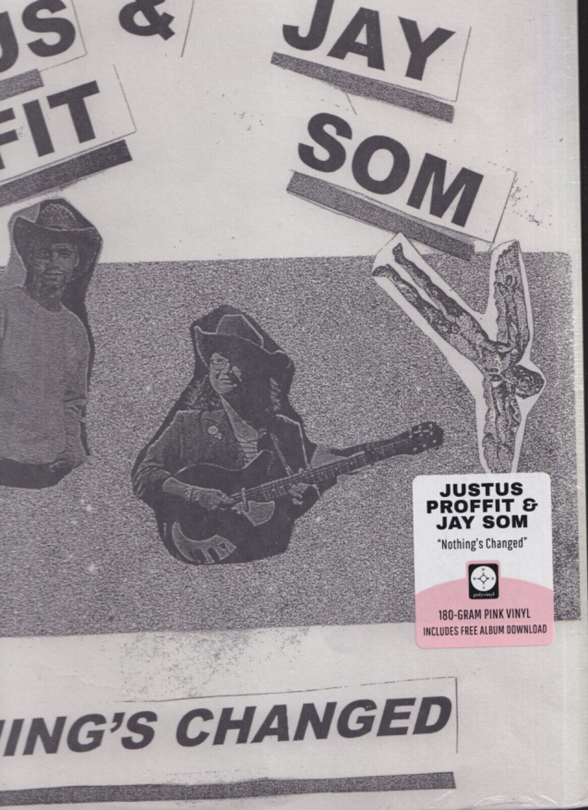 justus Proffit & jay som nothing’s changed 12″ pink vinyl sealed 180 gram