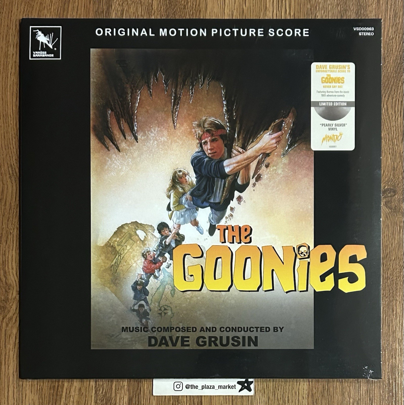 Goonies vinyl soundtrack score record Sealed Mondo 40th anniversary/500 movie