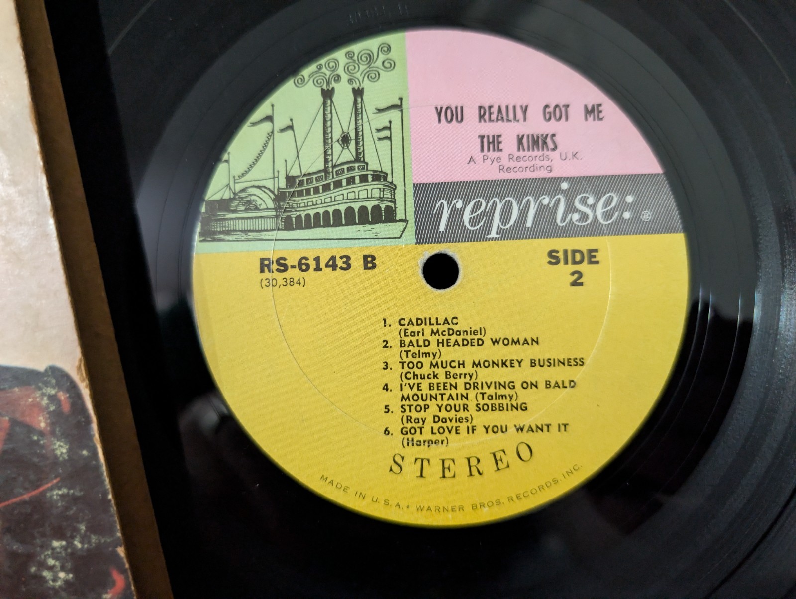 The Kinks ‎– You Really Got Me 1966 Reprise Rock Vinyl Too Much Monkey Business
