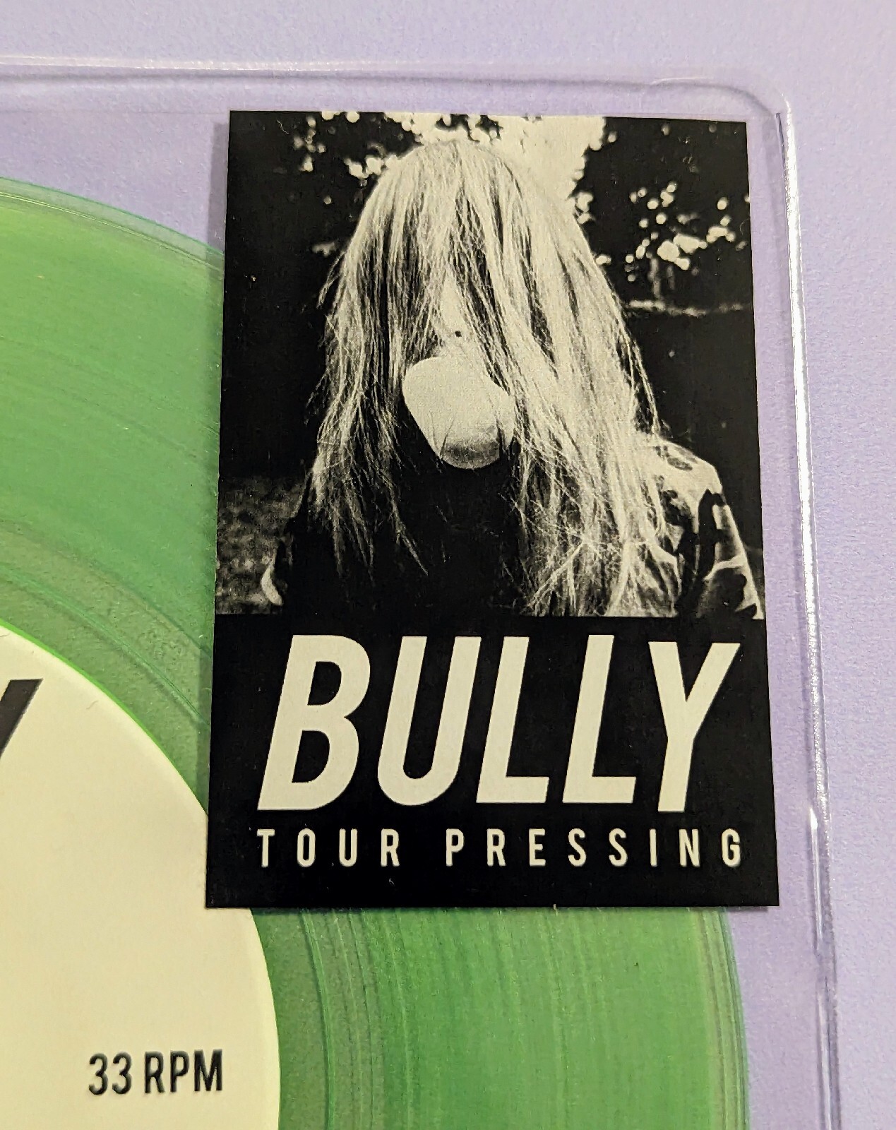 Bully – EP (2015) Rare Tour Pressing Antifreeze Green 7″ Vinyl Record – Rock