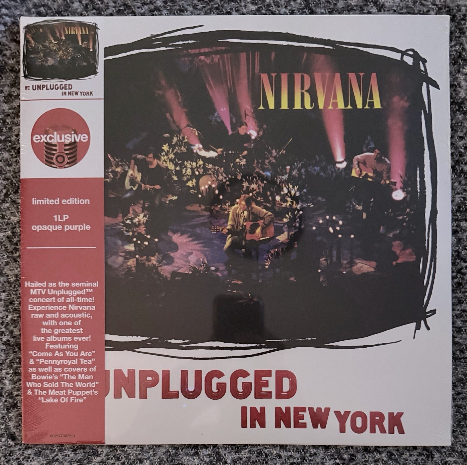 Nirvana – MTV Unplugged – Purple Vinyl – New & Sealed