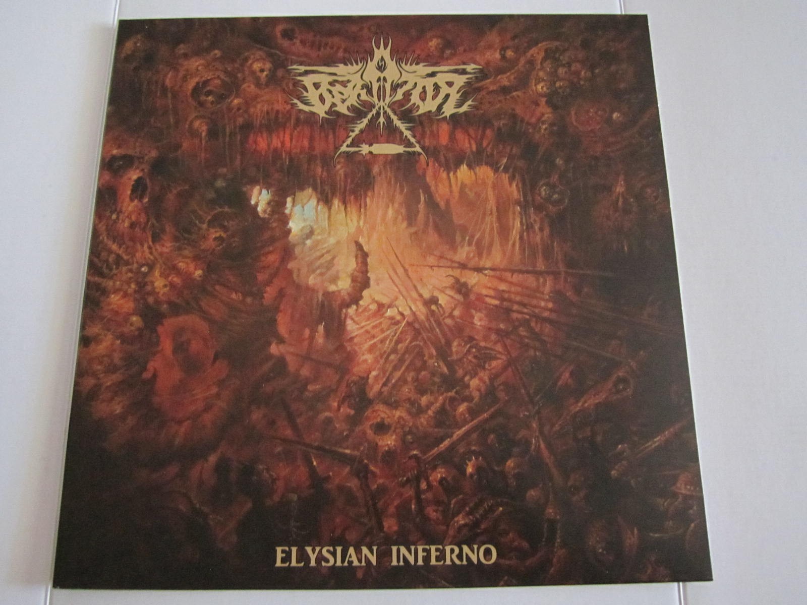 BERATOR – Elysian Inferno, 12″ EP, Black Vinyl, 45 RPM, 2022 Dark Des. LIKE NEW!