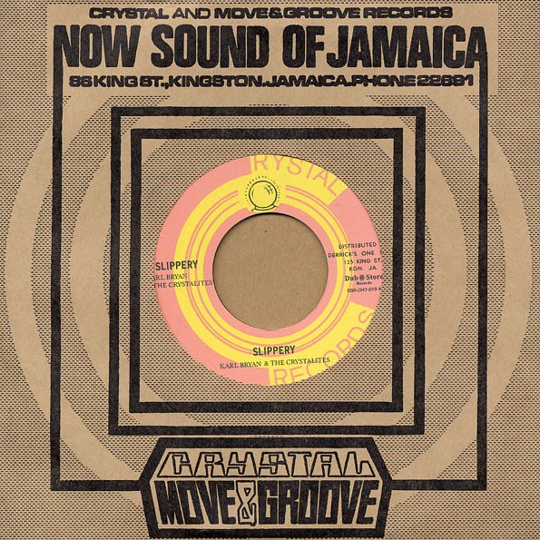 Karl Bryan & The Crystalites – Slippery / Tonight (7″) (Near Mint (NM or M-)) –