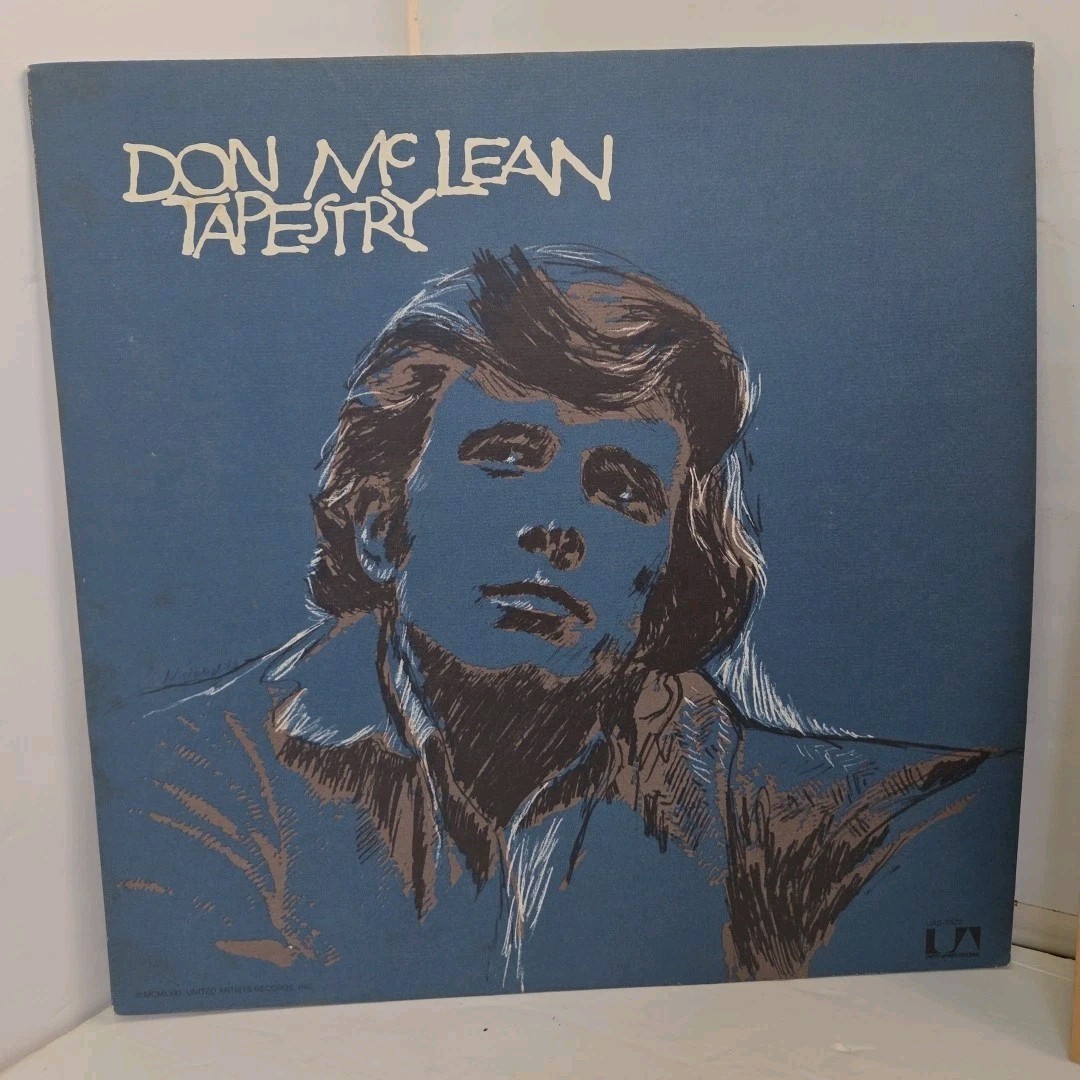 Don McLean LP Tapestry Record Vinyl United Artists 5522 Folk Rock Pop VG-EX