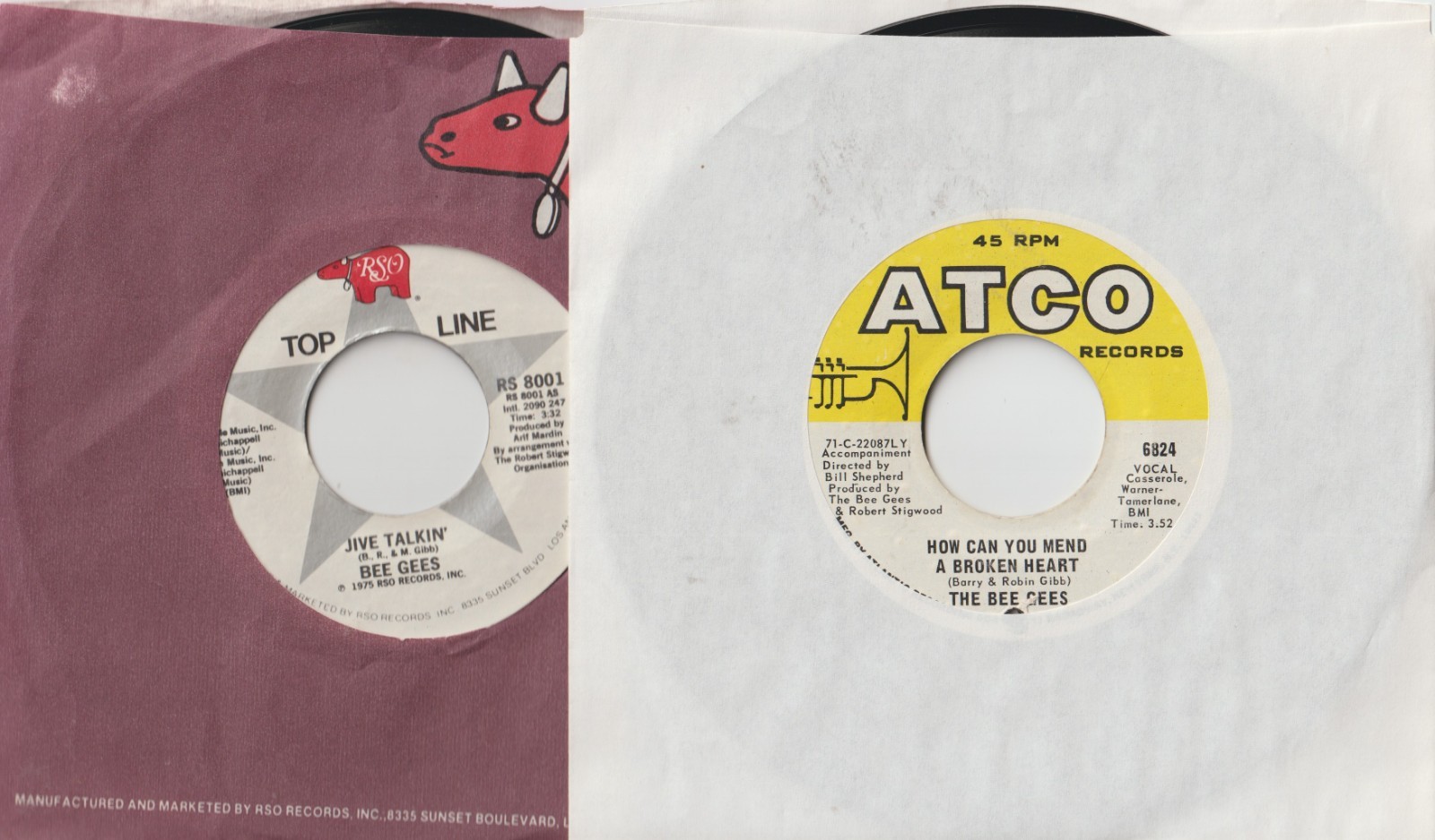 BEE GEES Eleven 45’s ALL PLAYGRADED See Descrtiption For Conditions
