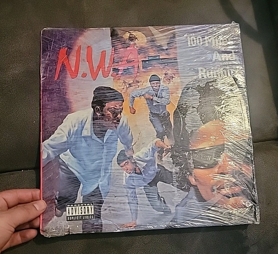 EAZY-E N. W. A 100 Miles and Runnin’ (Vinyl, Aug-1990Priority Records)Sealed