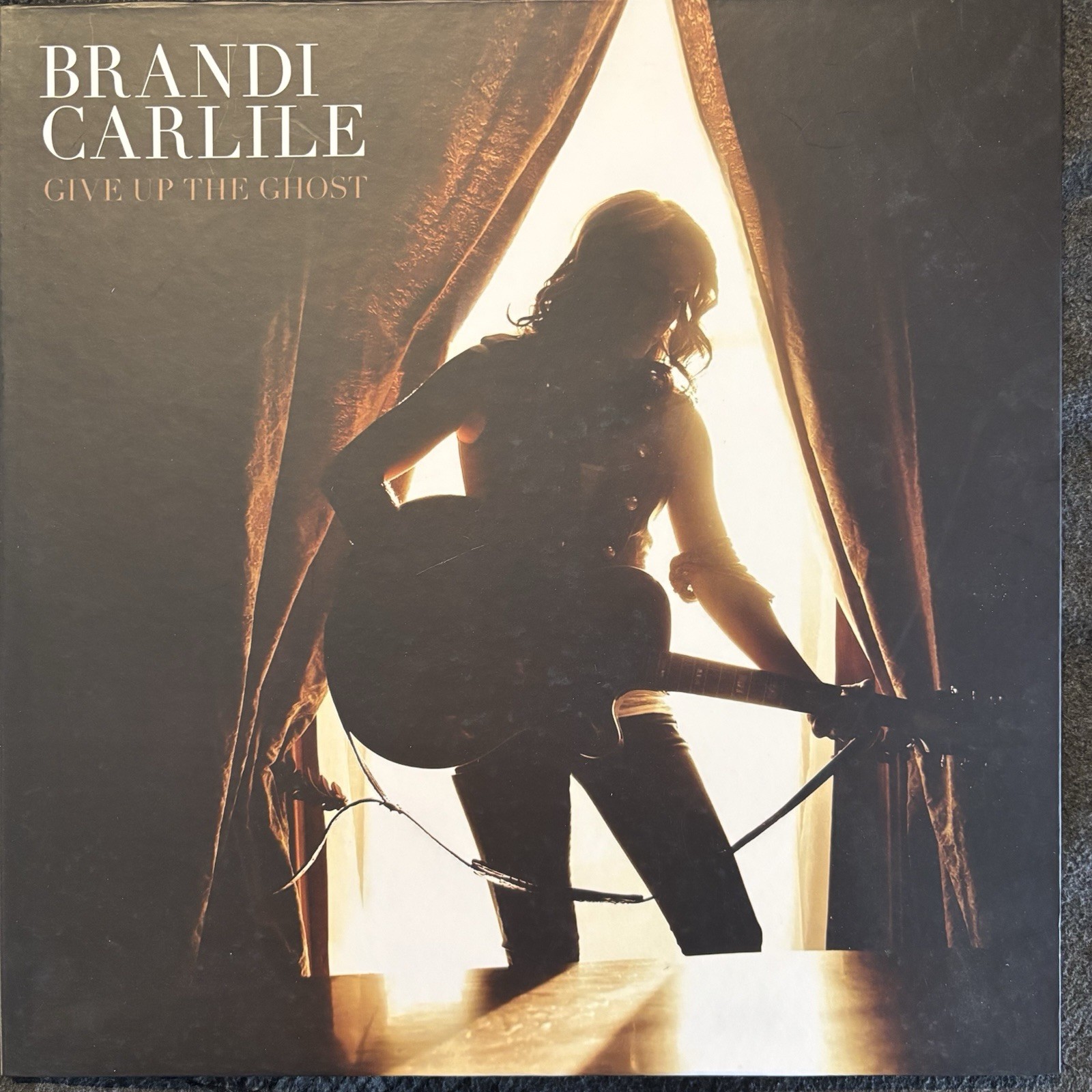 Brandi Carlile Give Up The Ghost NUMBERED COLORED VINYL 2016 Cola Brown 85/1000