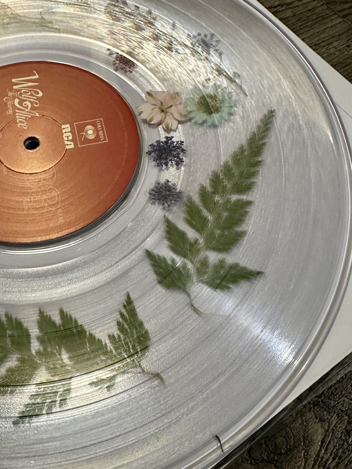 Wolf Alice – The Clearing FLOWER FILLED Bad World Records vinyl