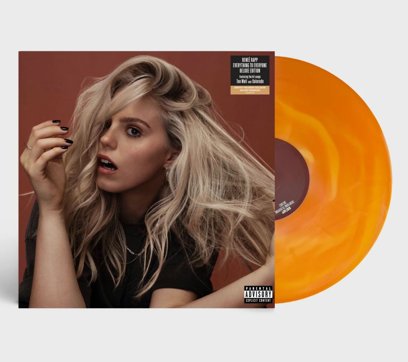 Renee Rapp – Everything To Everyone – 🟠 Golden Sunwaves LP Vinyl Deluxe x/5000