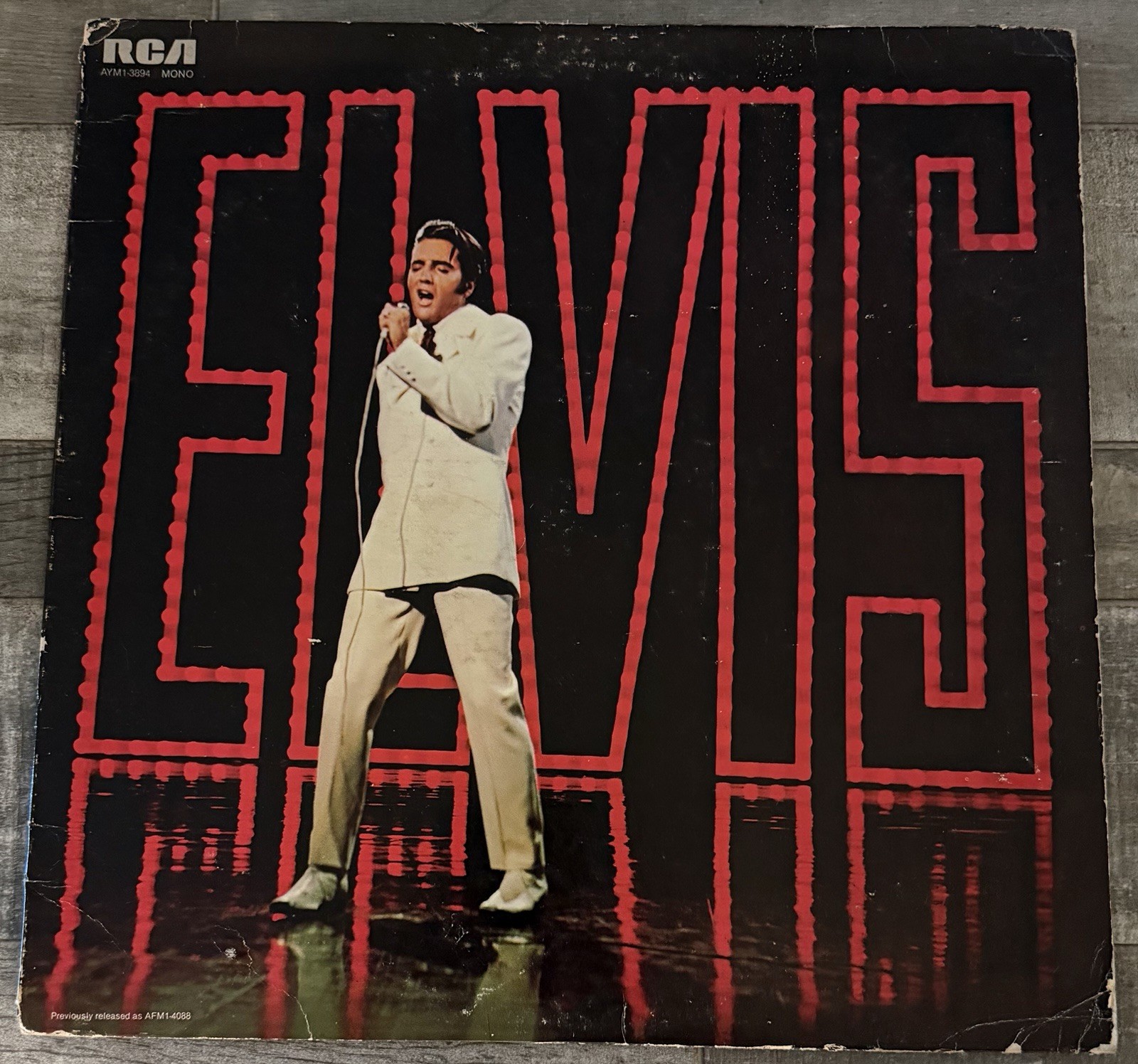 Elvis Presley Elvis NBC-TV Special Soundtrack Vinyl LP RCA AYM1-3894 Mono 1968
