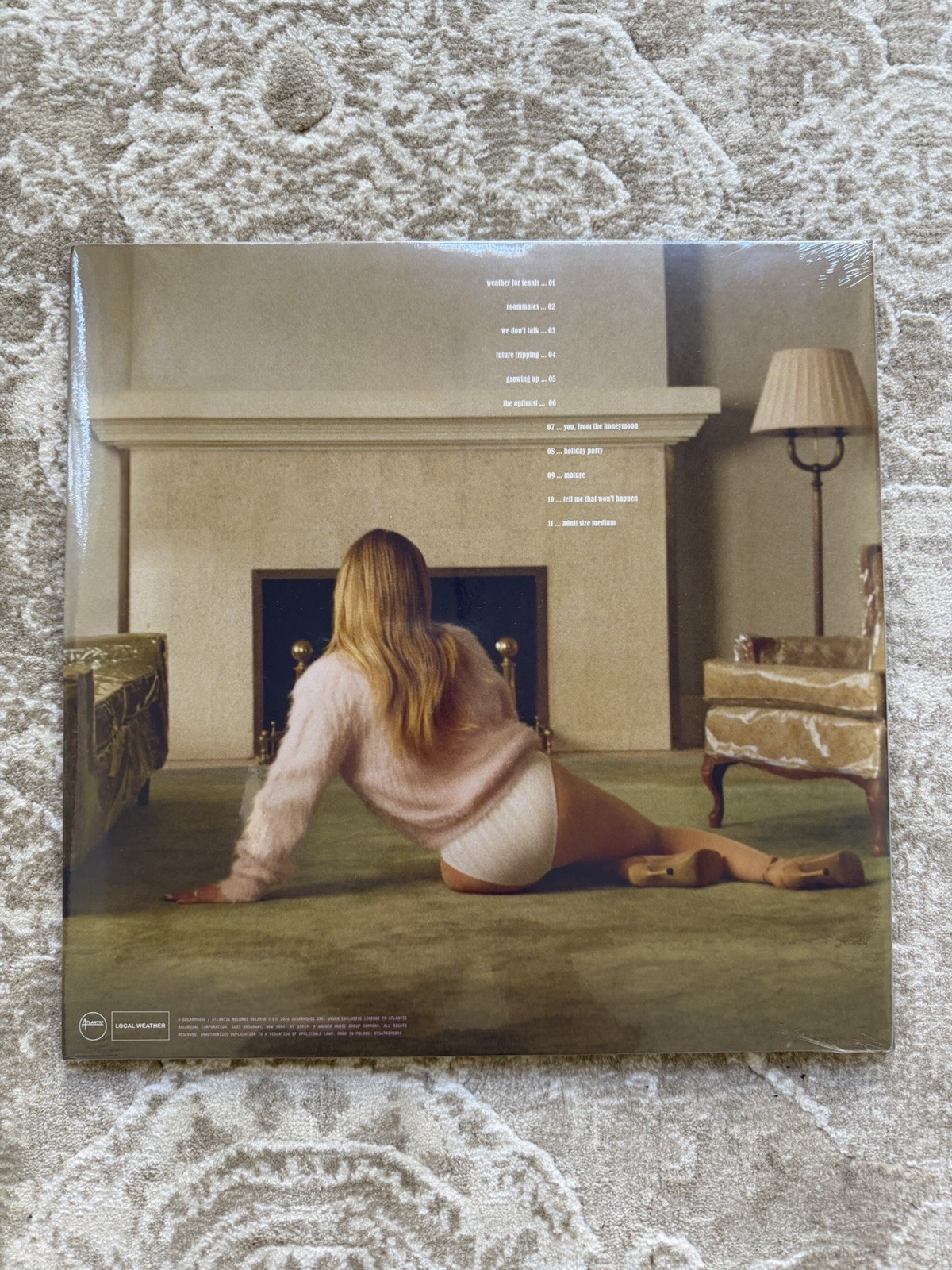 Hilary Duff Luck Or Something Spotify Fans First Vinyl Grove Sleeve RAR G2U