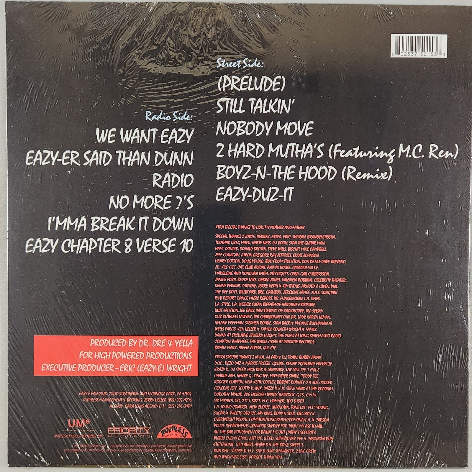 EAZY E Eazy Duz It [LP][25th Anniversary Edition][Explicit]-SEALED