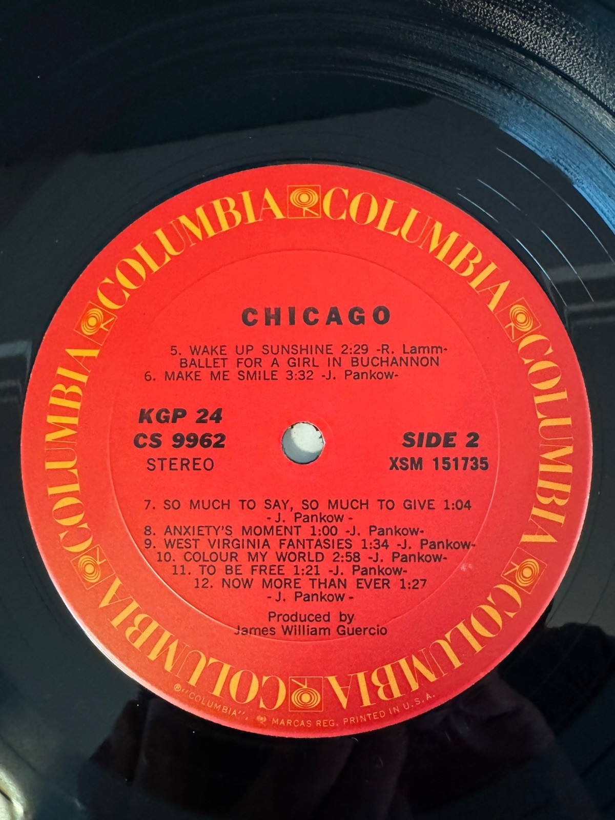 Chicago “CHICAGO II” -Vinyl 2LP Black KGP24 Columbia 1970