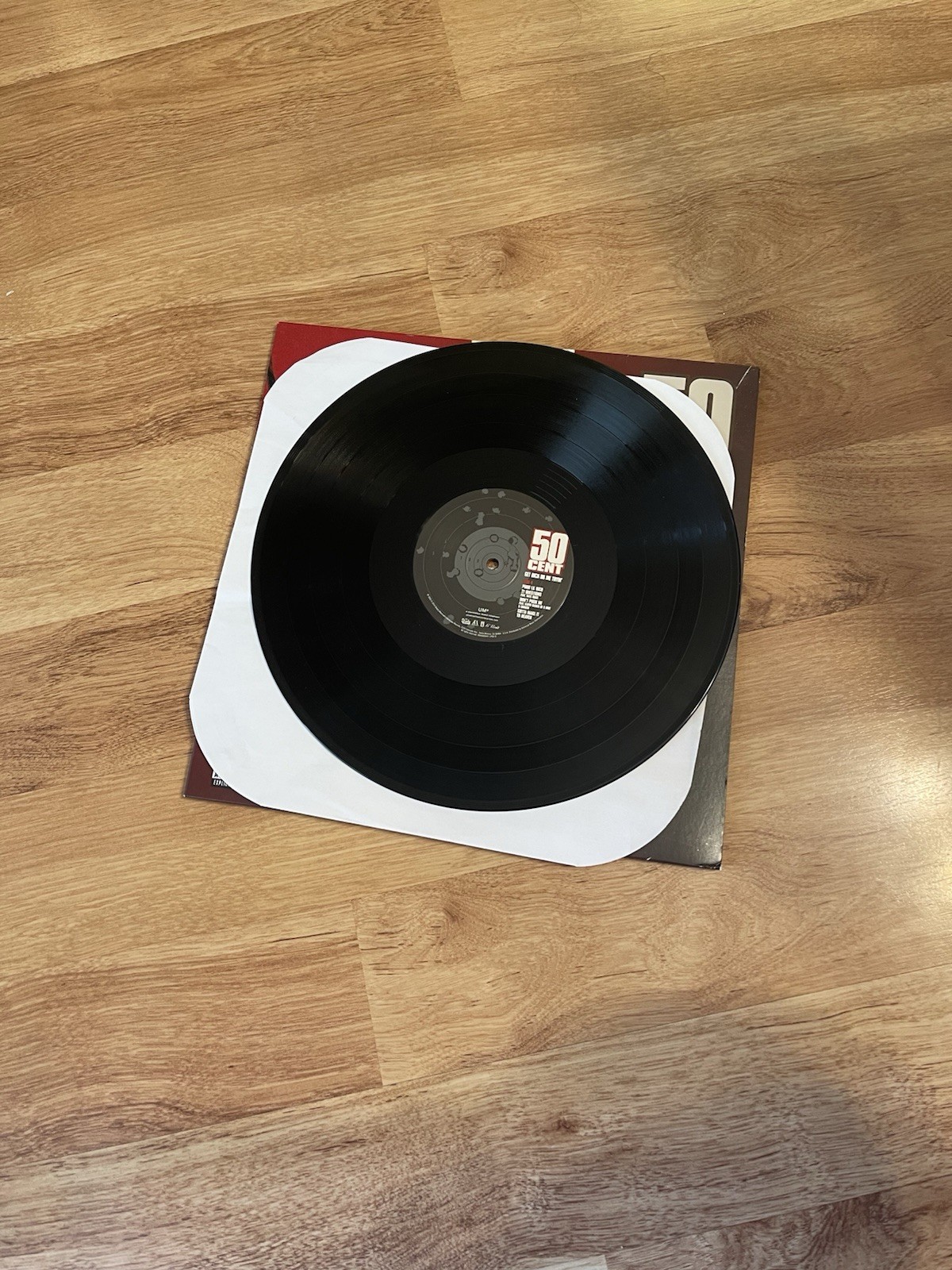 50 Cent Get Rich Or Die Tryin’ Rap Hip-Hop Vinyl