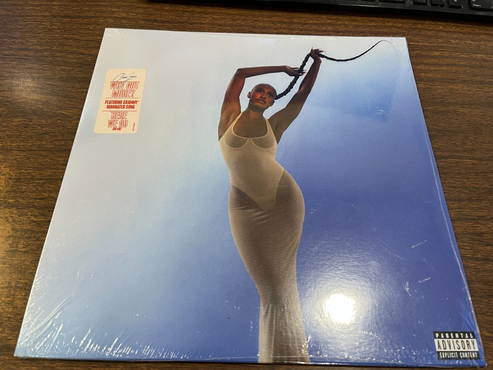Coco Jones-Why Not More-Limited Edition Blue Color Lp Vinyl Record+ Bonus Track