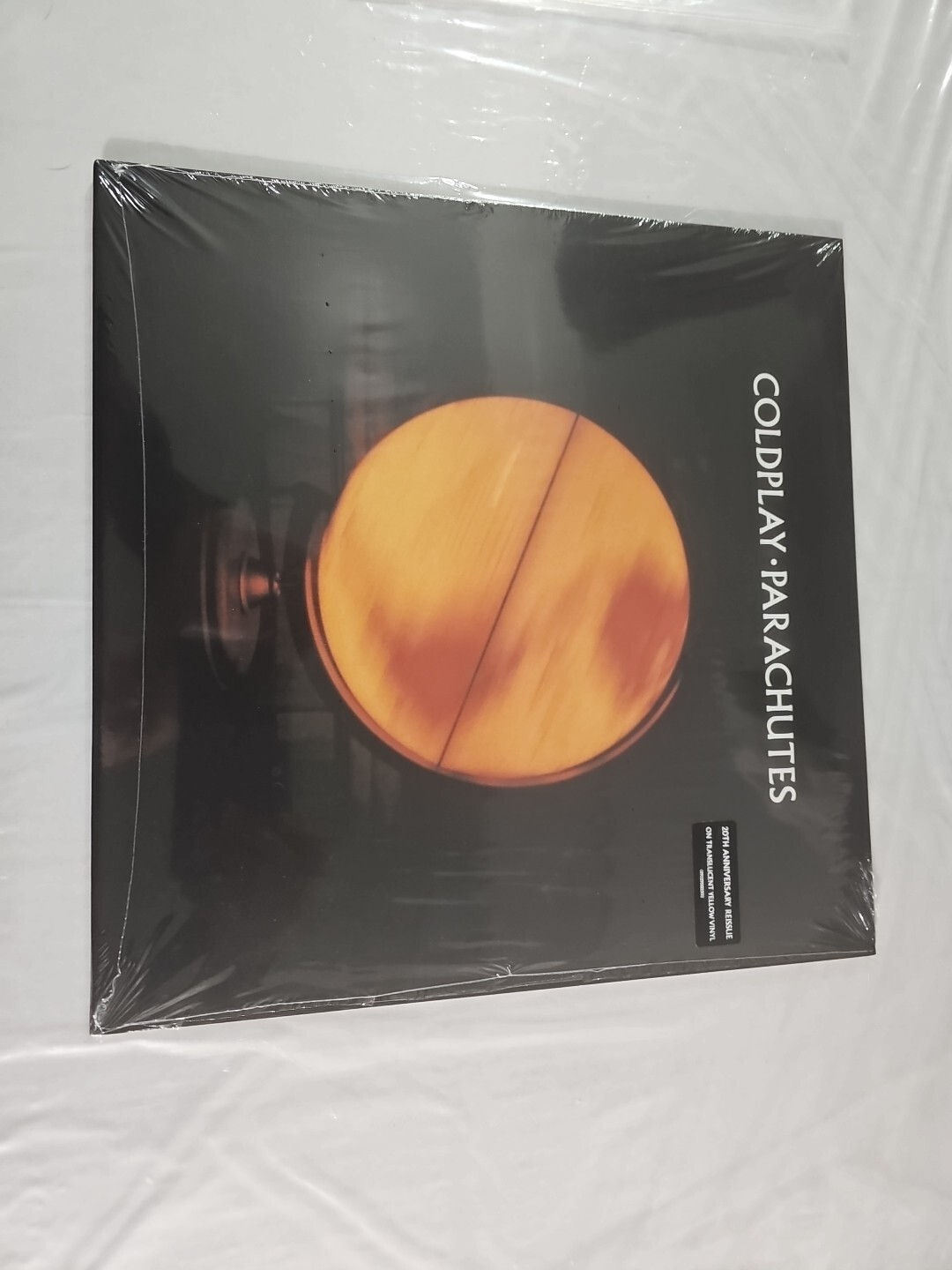 Super Rare Coldplay – Parachutes YELLOW VINYL LP IN ORIGINAL PLASTIC BUT OPENED