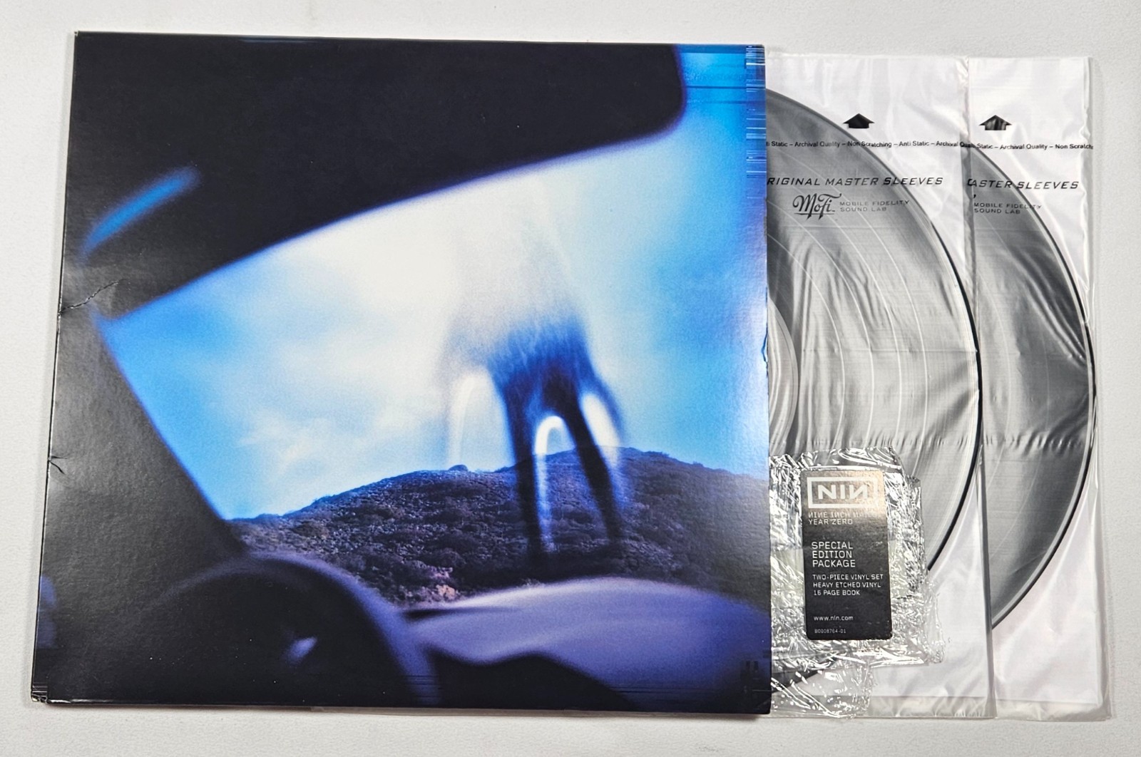 Nine Inch Nails Year Zero 2007 USA special edition package heavy etched vinyl