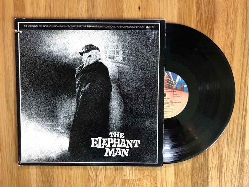 The Elephant Man Original Soundtrack LP 1980 Vinyl Record Album Dark Carnival