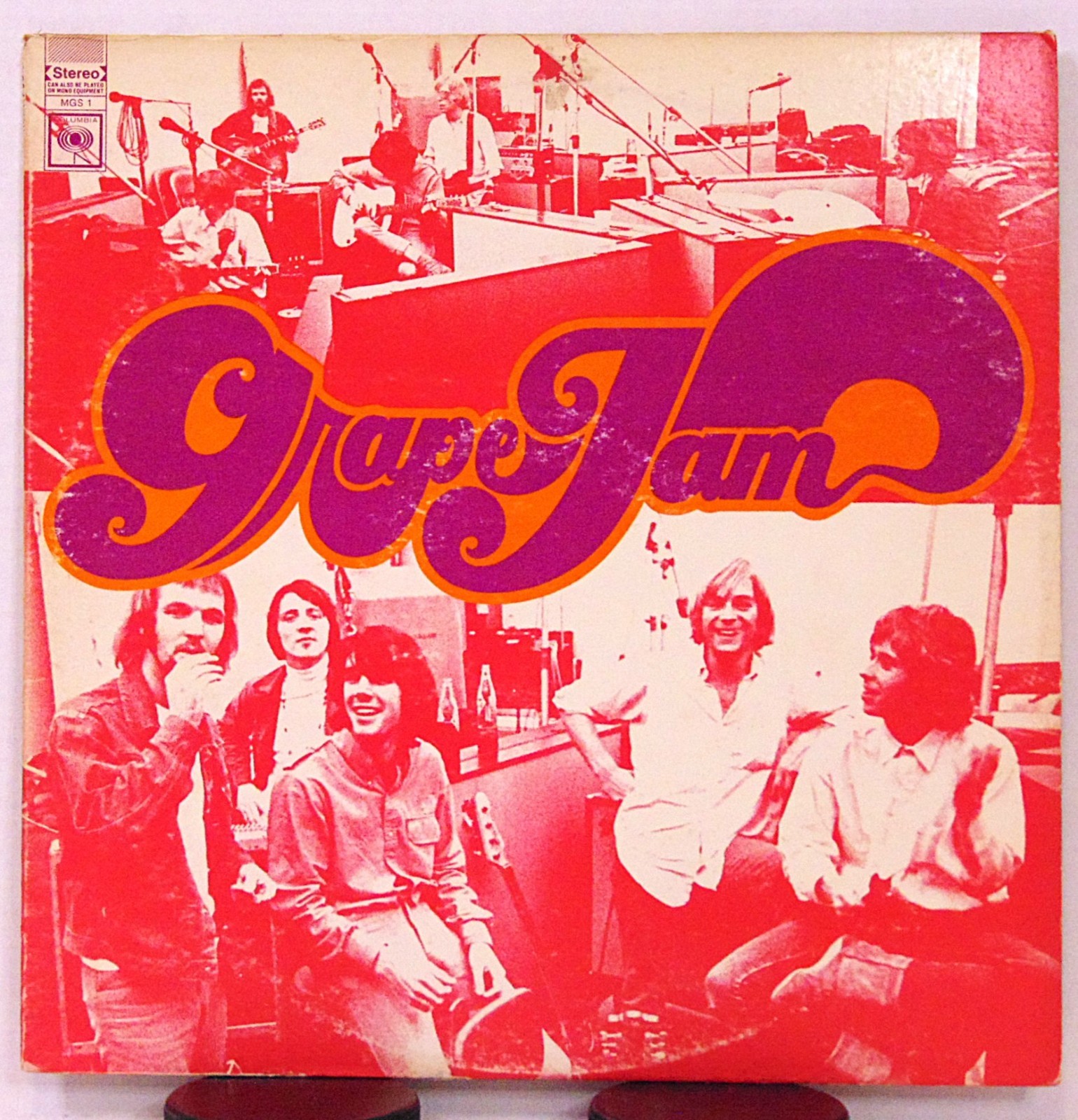 Moby Grape – Grape Jam – 1968 Columbia 2-Eye Stereo Psych Rock Vinyl LP Record
