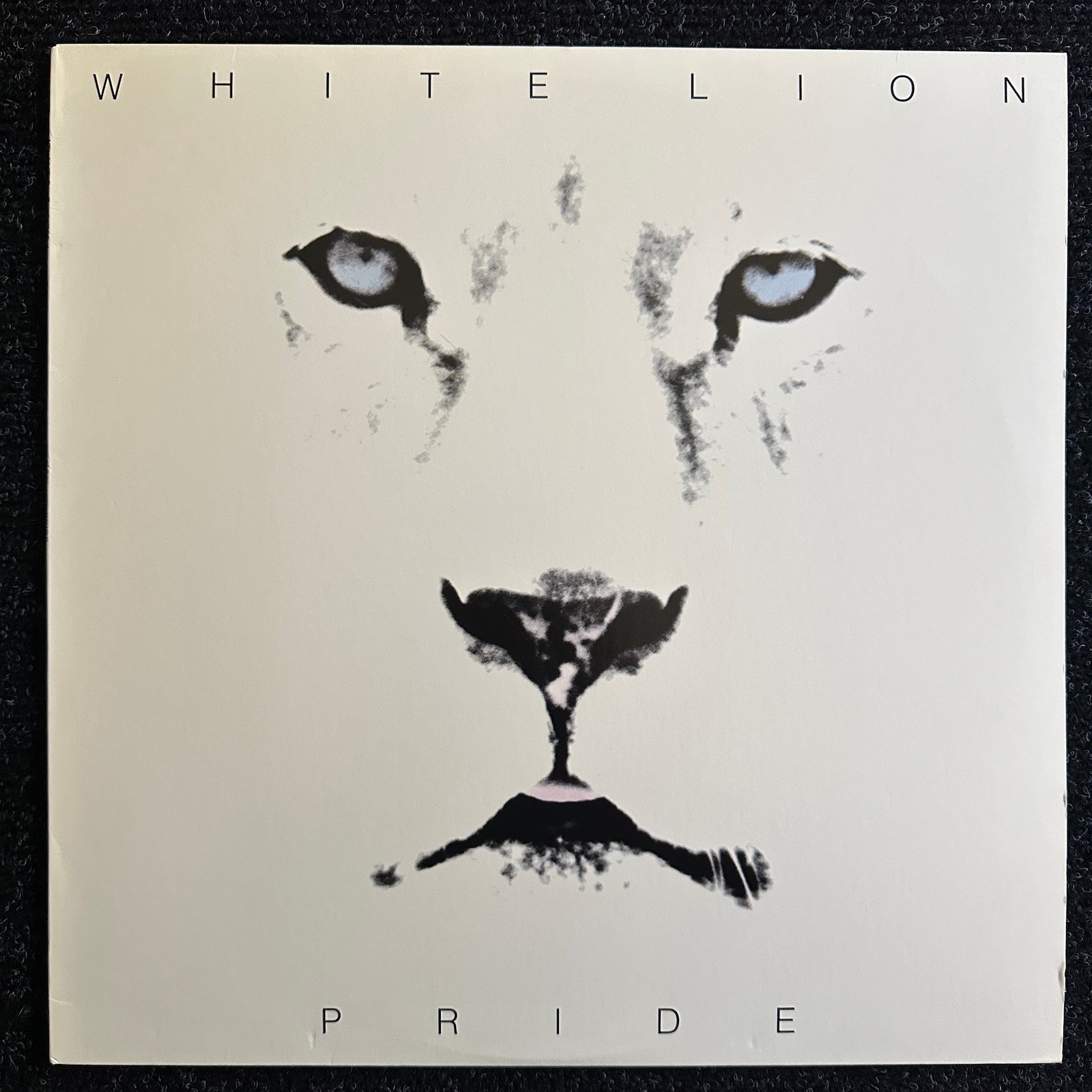 White Lion Pride Vinyl LP 1987 Atlantic Records Hard Rock Hair Metal
