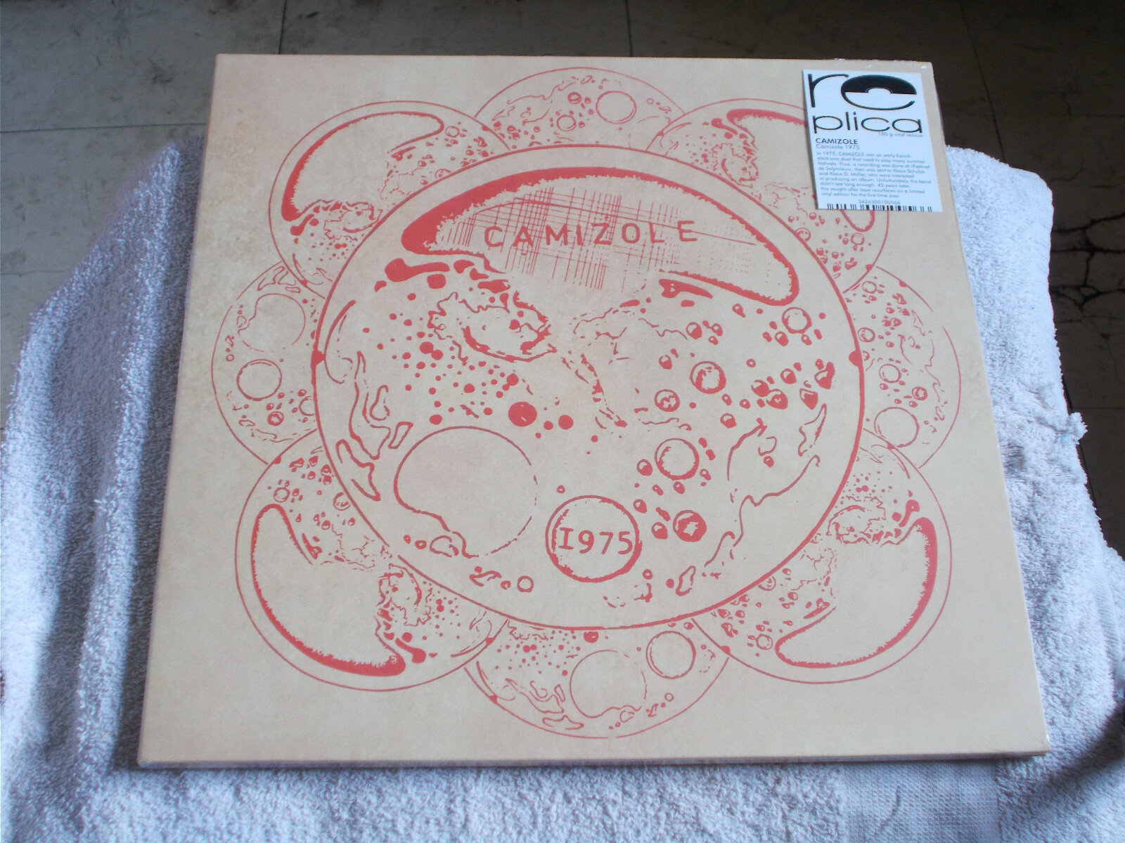 CAMIZOLE – CAMIZOLE 1975 FRENCH EXP SYNTH ELECTRONICS LIVE SPONTANEITY SEALED LP