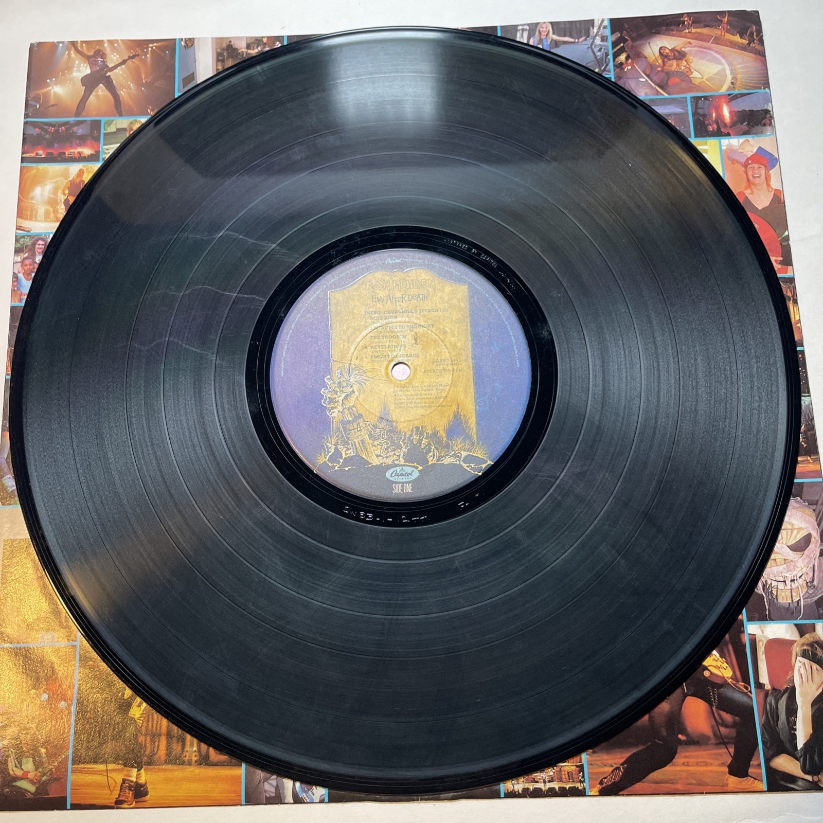 Iron Maiden – Live After Death – FAST SHIPPING – Rare 1985 2x Vinyl Lp