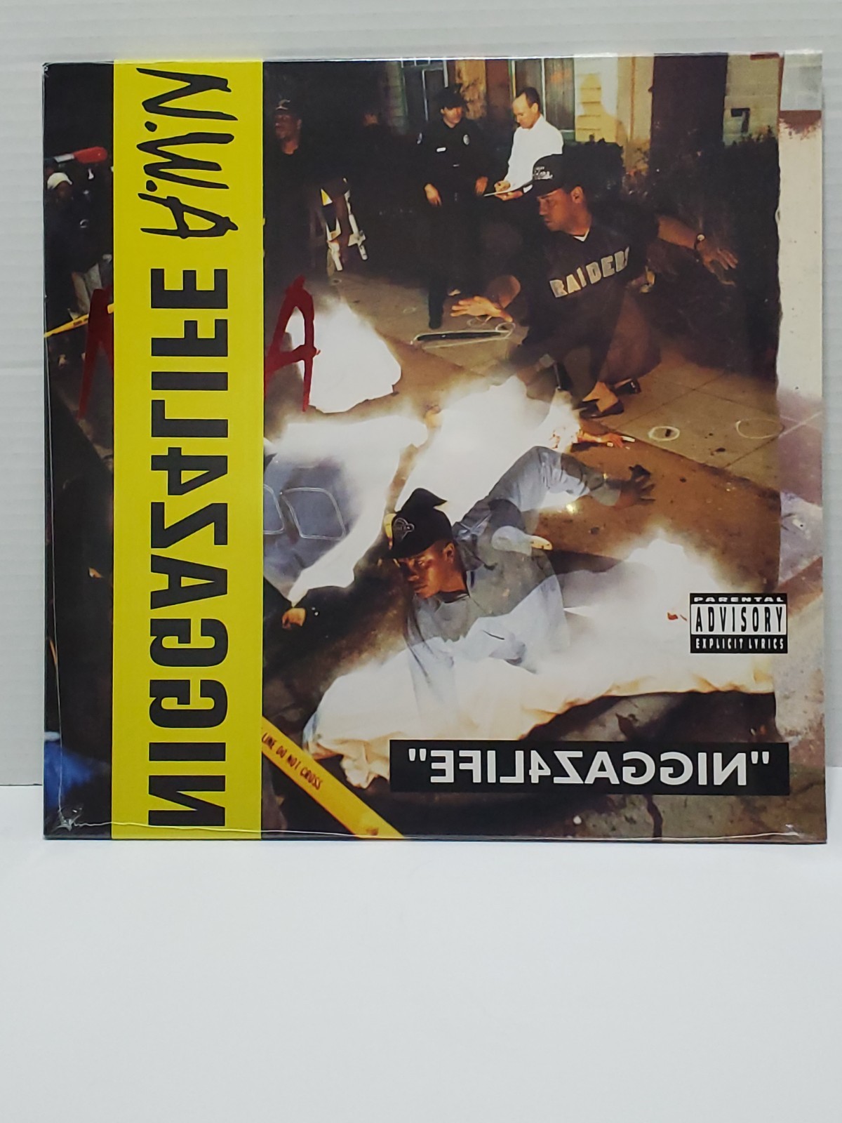 NWA – EFIL4ZAGGIN Bloodshed Colored Vinyl 2LP Record VMP Exclusive LE #476/2000