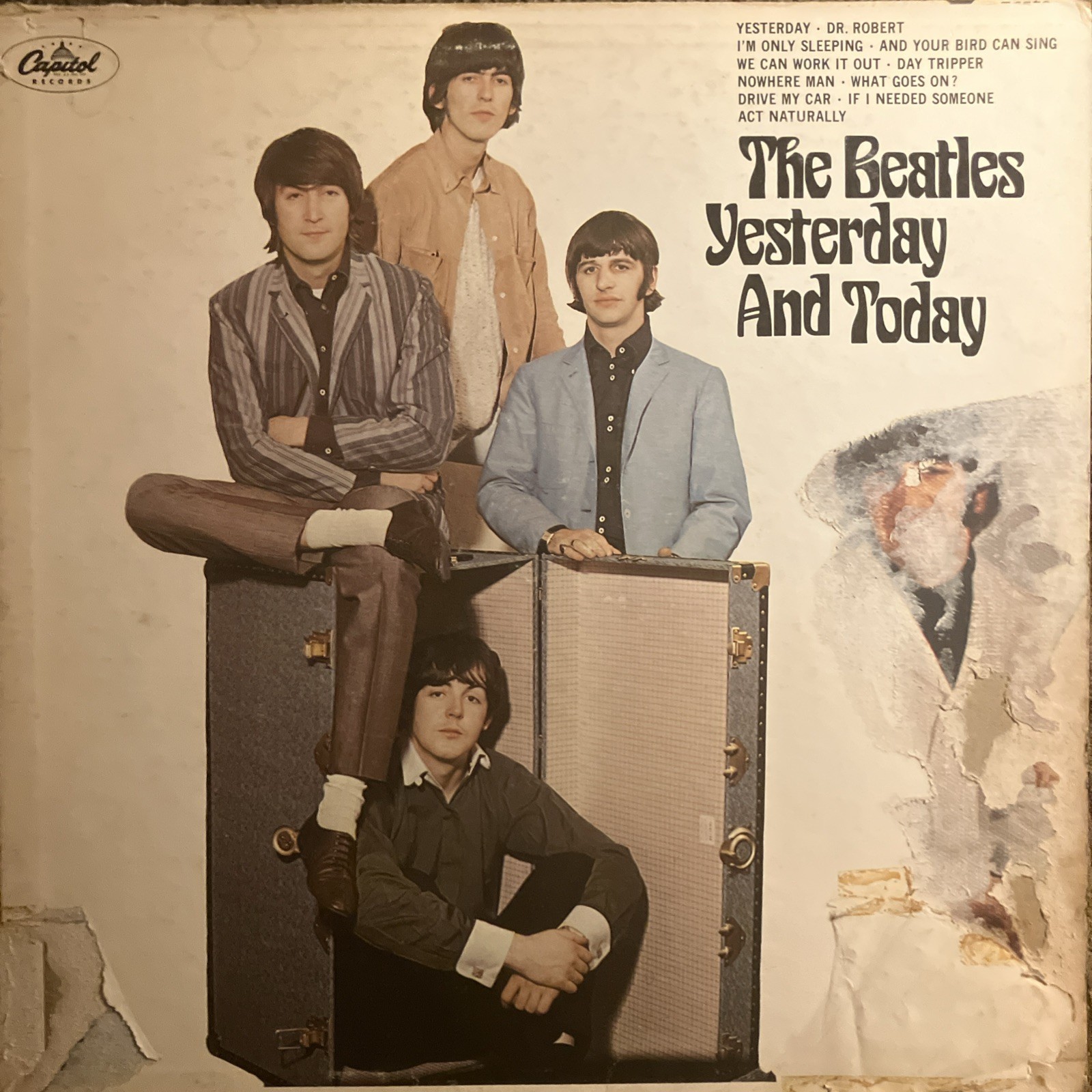 Beatles Yesterday and Today Vinyl Record 1966 T2533 LA coolest 3rd State ever!!