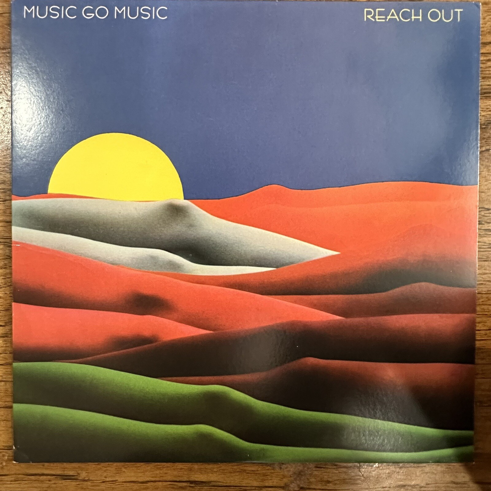 Music Go Music Reach Out 12″ Single Indie Rock Pop Secretly Canadian 2008