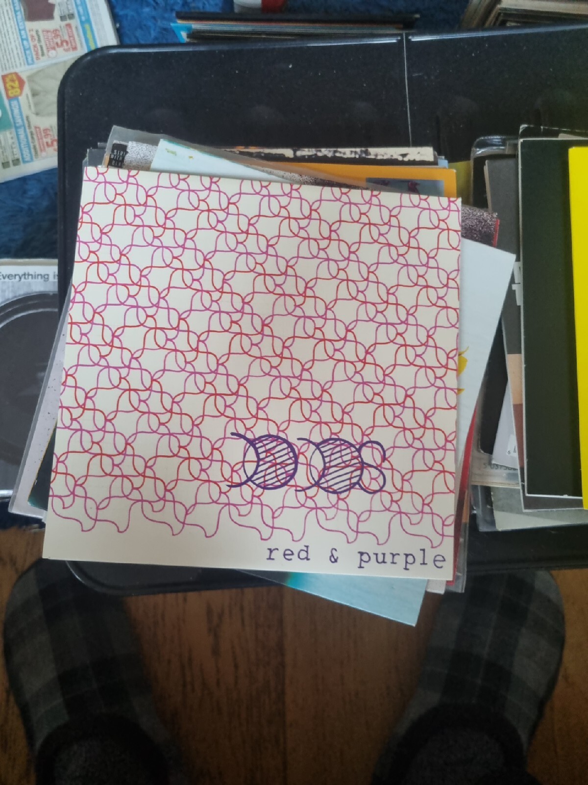 Dodos – Red And Purple 7″ Vinyl NM LTD EDT Yellow WEBB172S