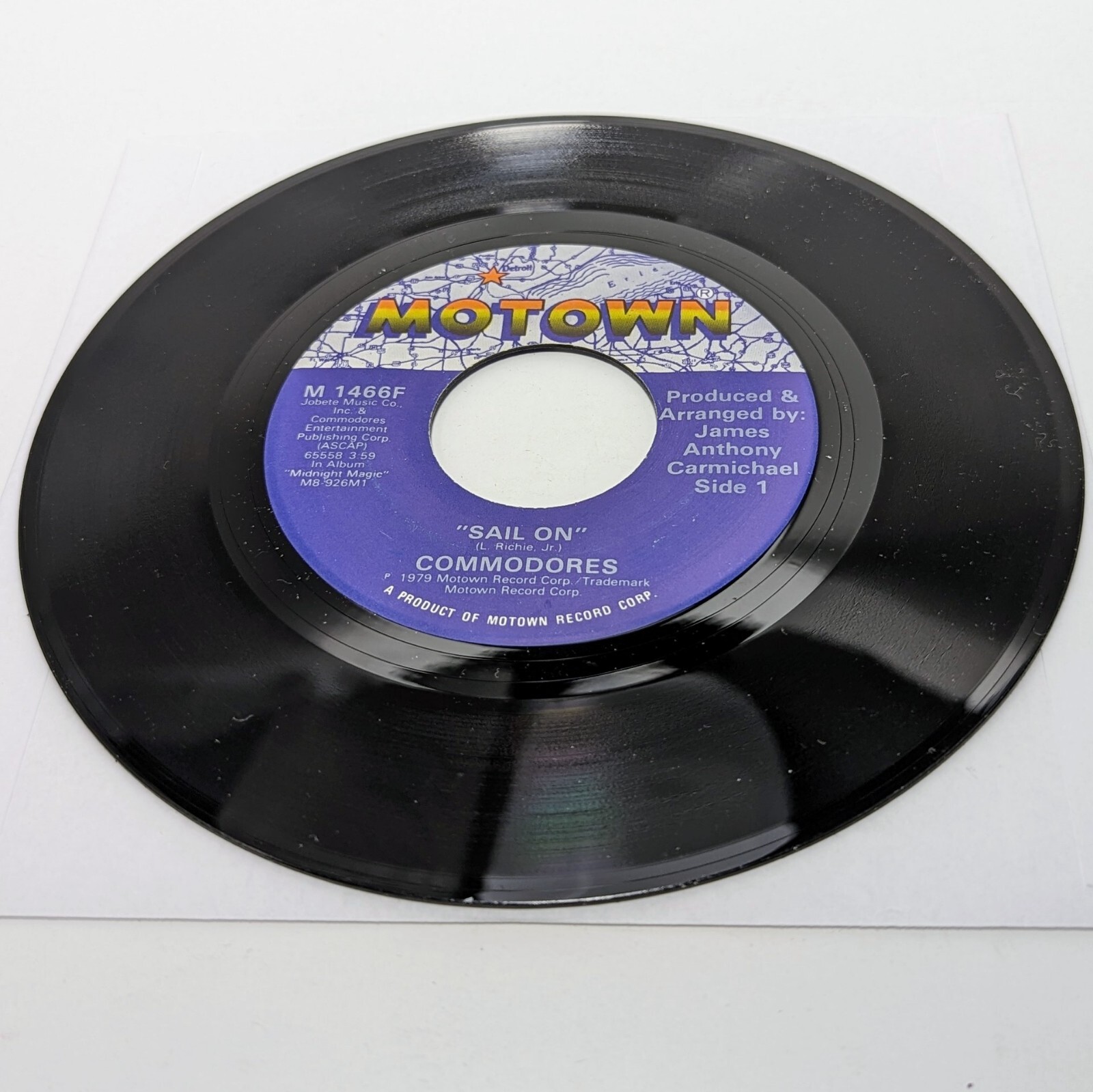 COMMODORES Sail On 45 7″ FUNK SOUL DISCO Motown M 1466F NEW – Vinyl – 1979