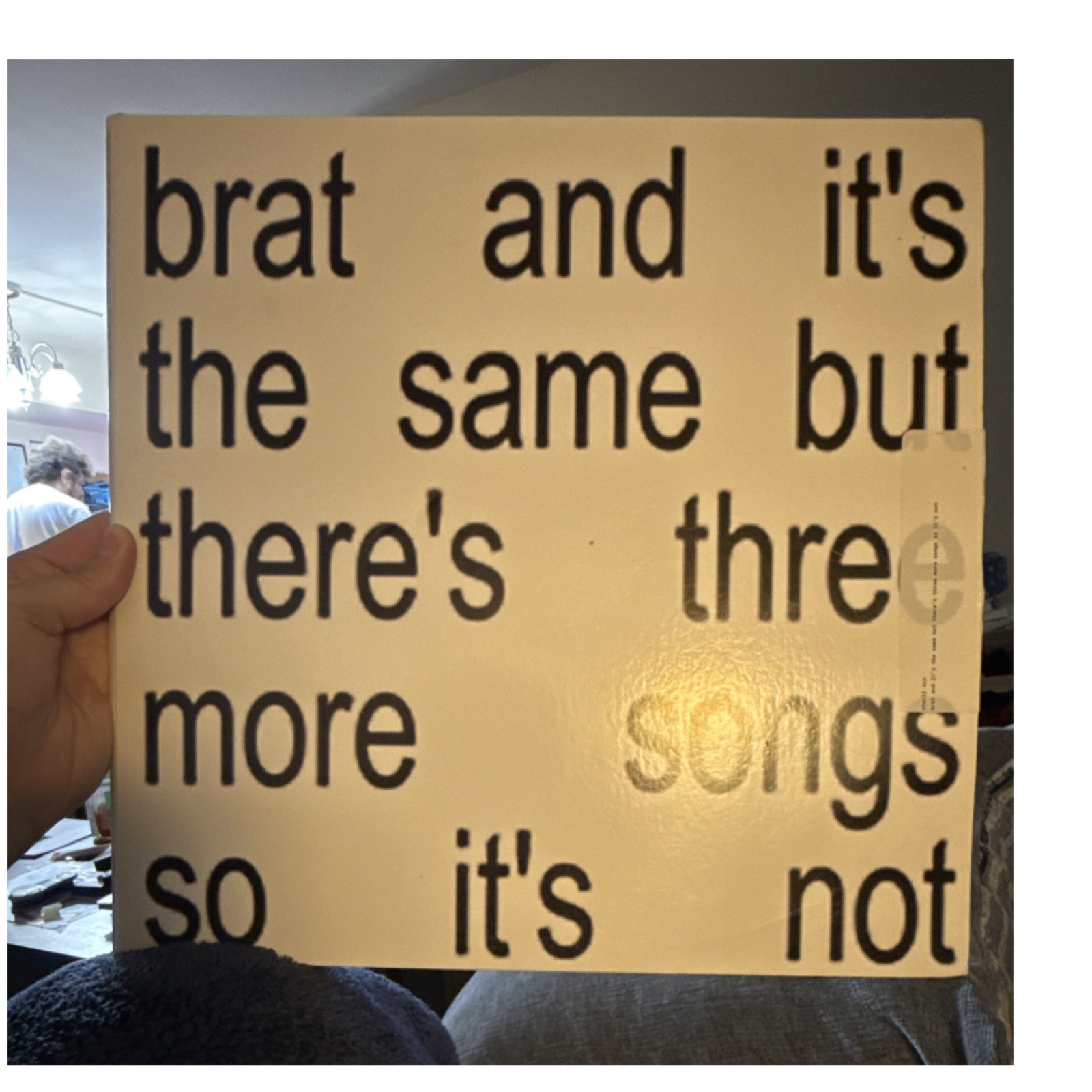 Charli XCX Brat and It’s the Same LP Vinyl Record Atlantic Records